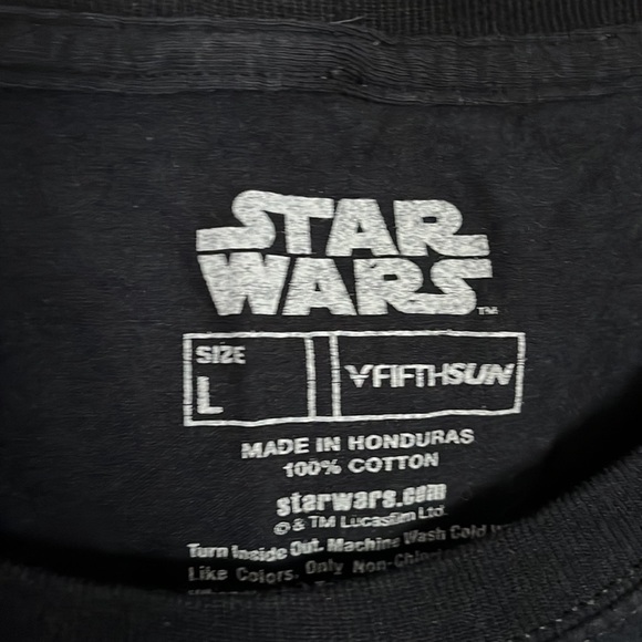 Star Wars holiday tee - size L - Picture 2 of 2